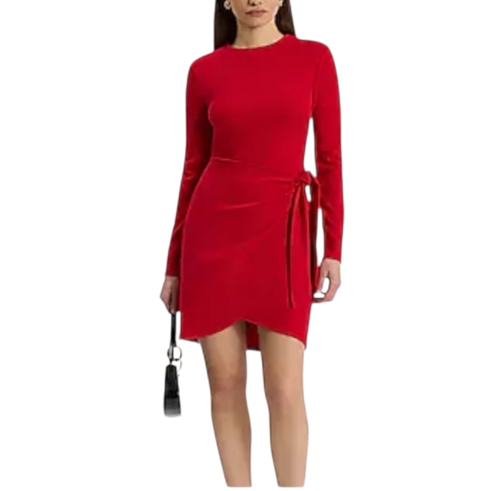 Express NWT Red Sweater Dress Misses size XL